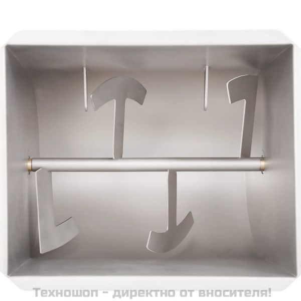 Ръчен миксер за месо с капак сребрист неръждаема стомана