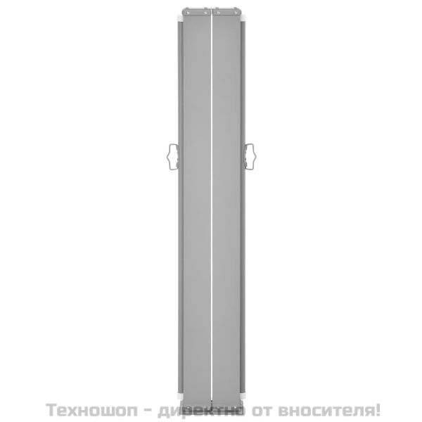 Прибираща се странична тента, антрацит, 100x600 см