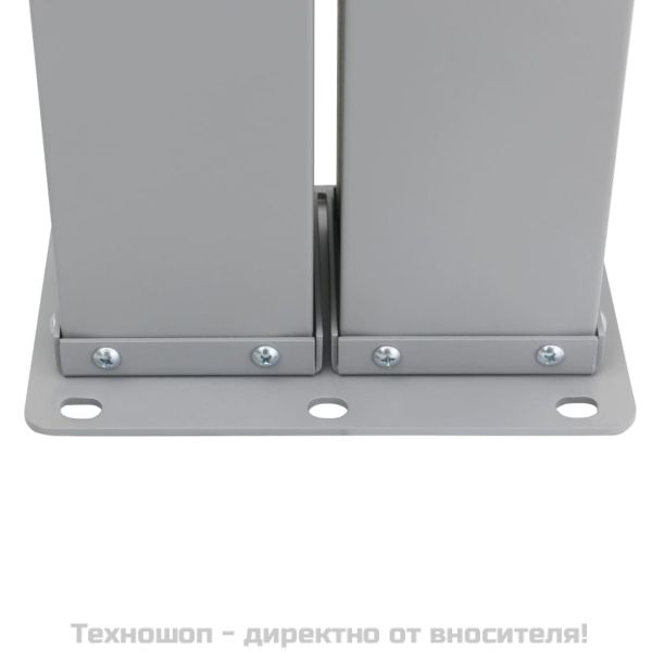 Прибираща се странична тента, антрацит, 100x600 см