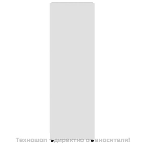 Шкаф за баня, бял, 30x30x95 см, инженерно дърво