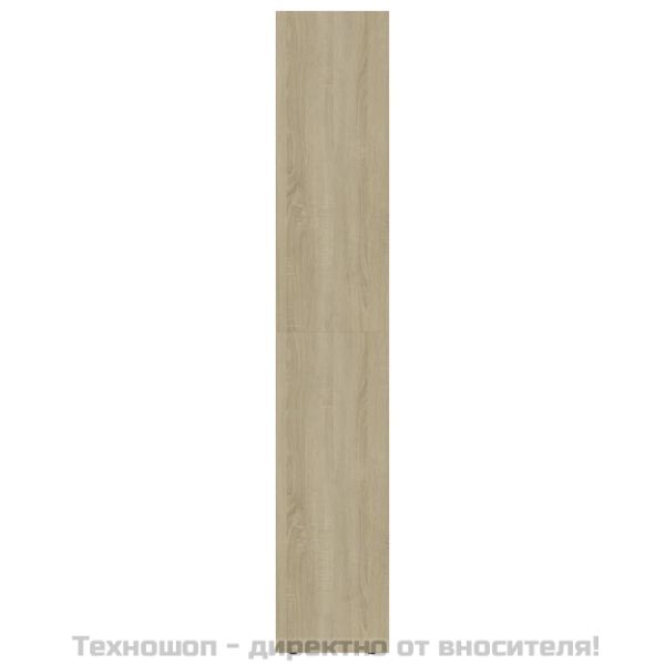 Шкаф библиотека, дъб сонома, 36x30x171 см, инженерно дърво
