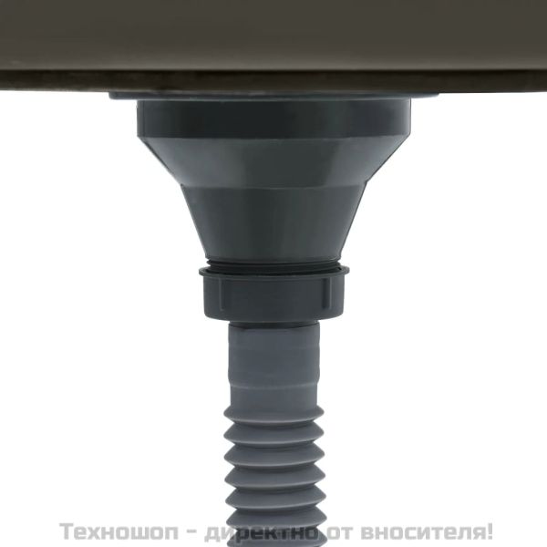 Ръчно изработена кухненска мивка, черна, неръждаема стомана