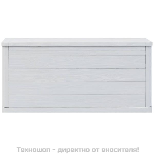Градинска кутия за съхранение, 280 л, светлосива