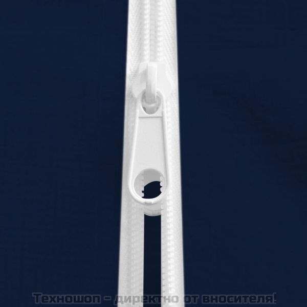 Професионална парти шатра със стени 2,5x2,5 м синя 90 г/м²