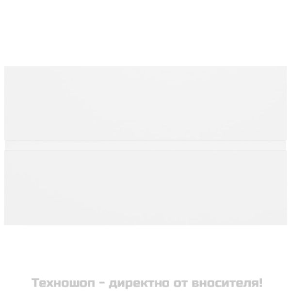 Долен шкаф за мивка, бял, 80x38,5x45 см, инженерно дърво