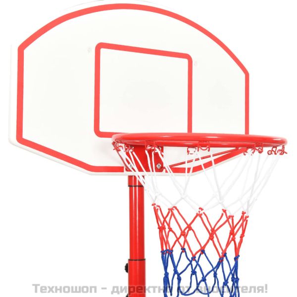 Преносим баскетболен комплект, регулируем, 200-236 см