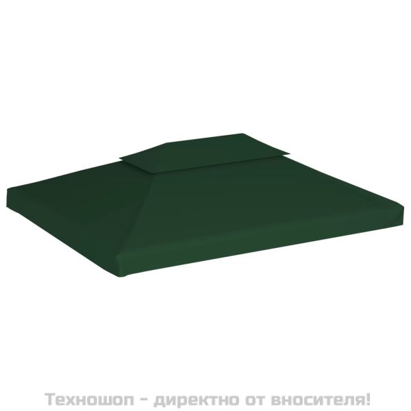 Покривало за шатра, резервно, 310 г/м², зелено, 3х4 м