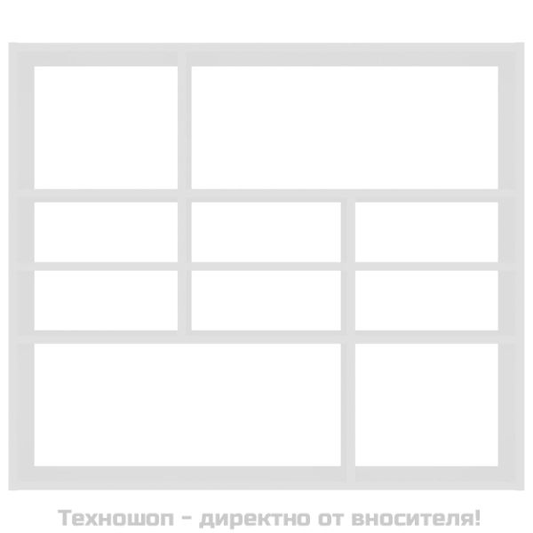 Стенен рафт, бял, 90x16x78 см, инженерно дърво