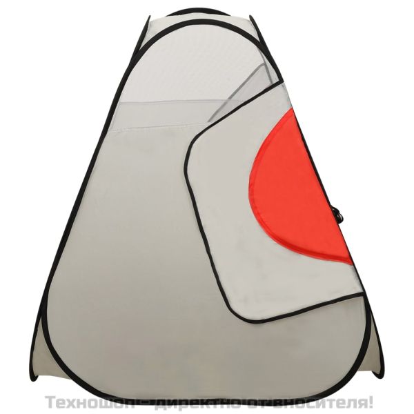Детска палатка за игра слонче, сива, 174x86x101 см