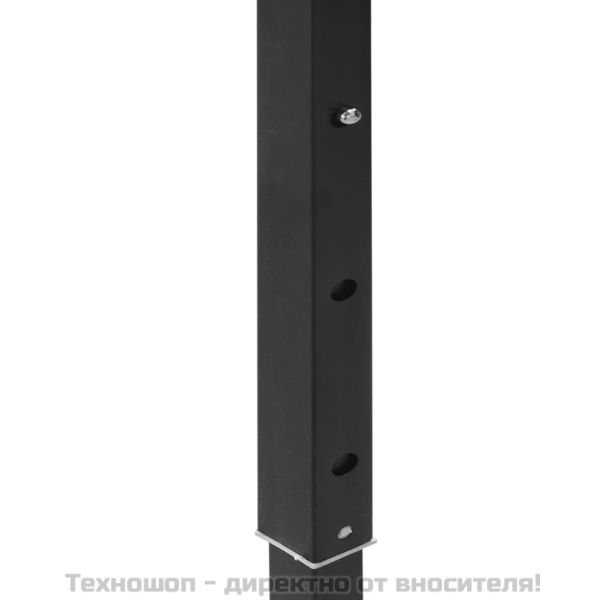 Сгъваема парти шатра със странични стени антрацит 3x6 м