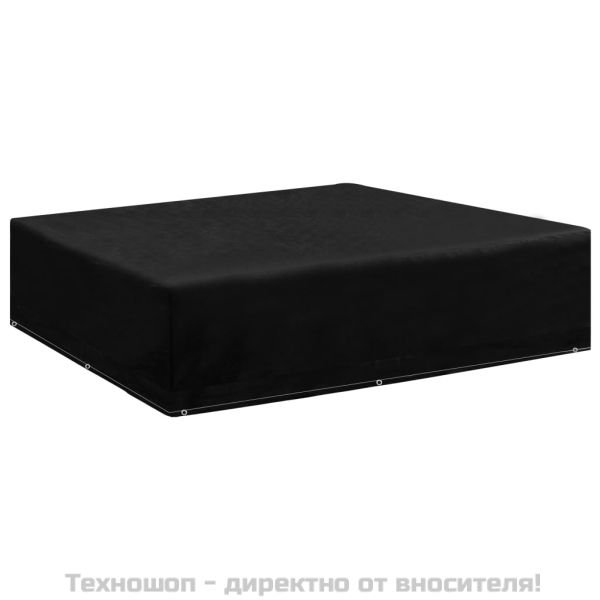 Покривало за градински мебели 8 капси 200x200x70 см