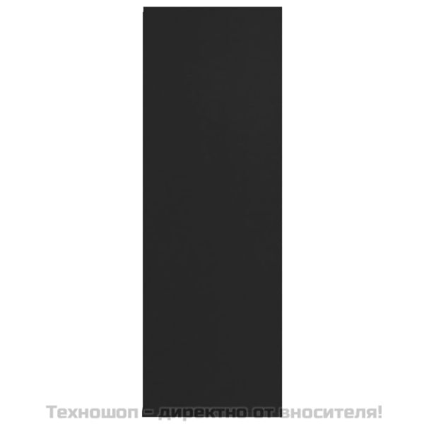 Етажерка за обувки, черна, 54x34x100,5 см, инженерно дърво