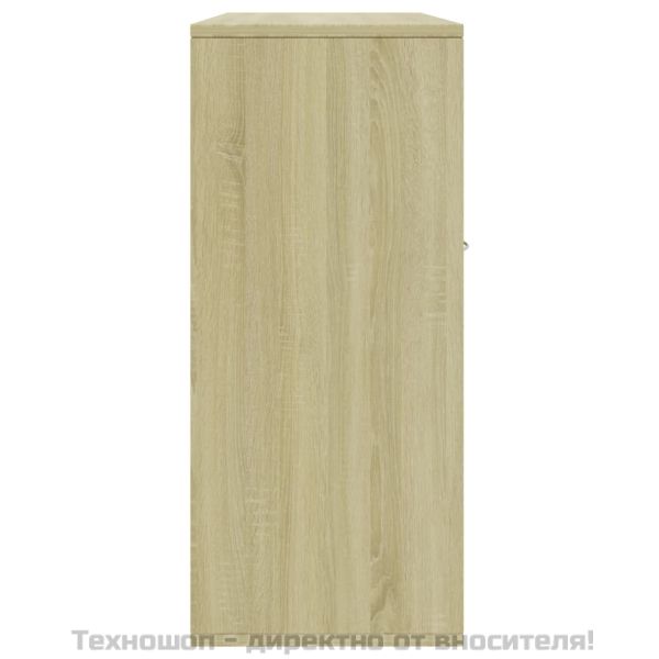 Бюфет, дъб сонома, 88x30x70 см, инженерно дърво