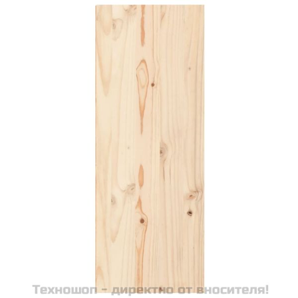 Стенни шкафове, 2 бр, 30x30x80 см, бор масив