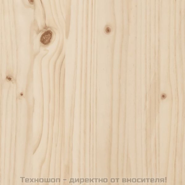 Стенни шкафове, 2 бр, 30x30x80 см, бор масив