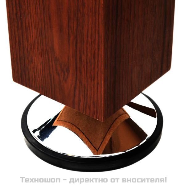 Футболна маса, стомана, 60 кг, 140x74,5x87,5 см, кафява