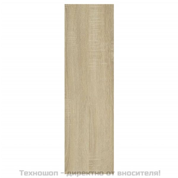 Стенен рафт, дъб сонома, 75x16x55 см, инженерно дърво