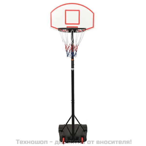 Баскетболна стойка, бяла,, 216-250 см полиетилен