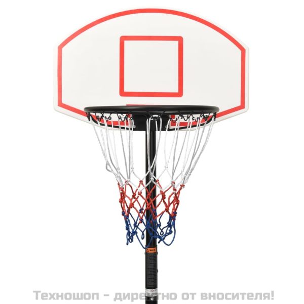 Баскетболна стойка, бяла,, 216-250 см полиетилен