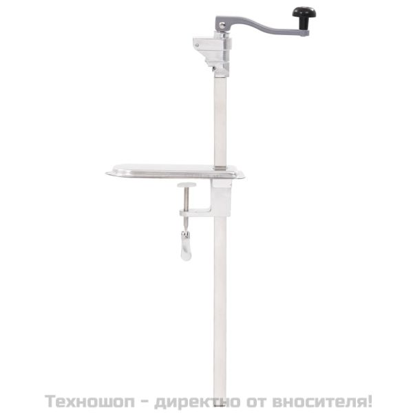 Отварачка за консерви, сребриста, 70 см, алуминий и инокс