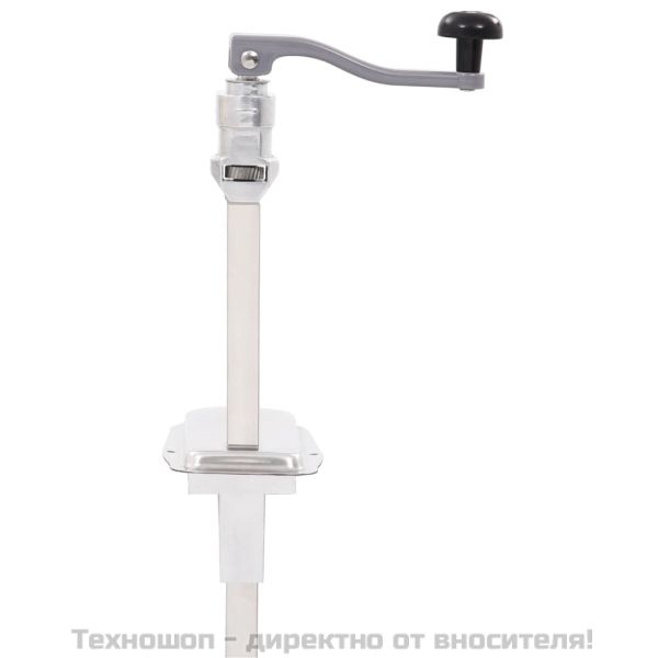 Отварачка за консерви, сребриста, 70 см, алуминий и инокс