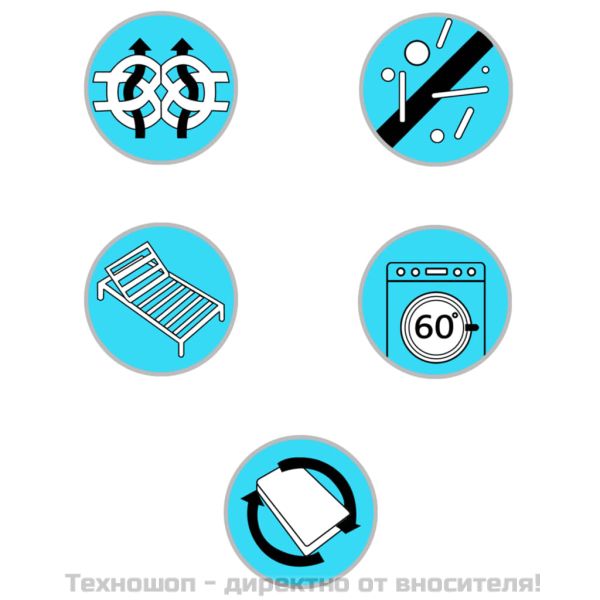 Матрак за боксспринг легло 200x100x20 см