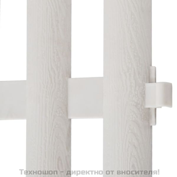 Палисада, 17 части, 10 м, бяла