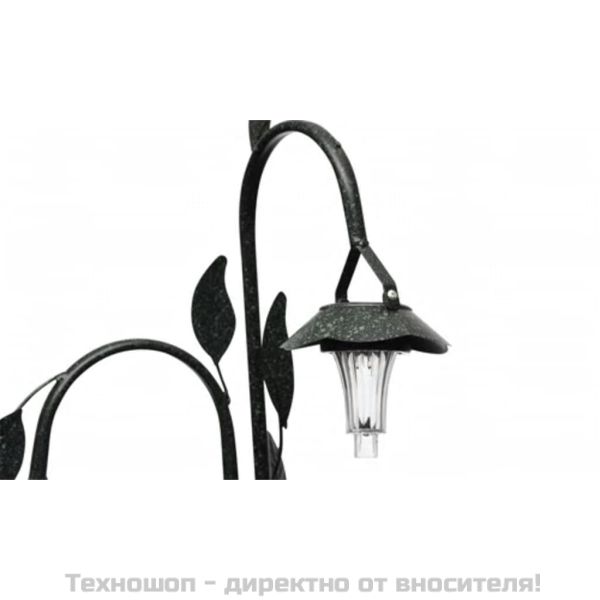 Соларна лампа с кошници за цветя