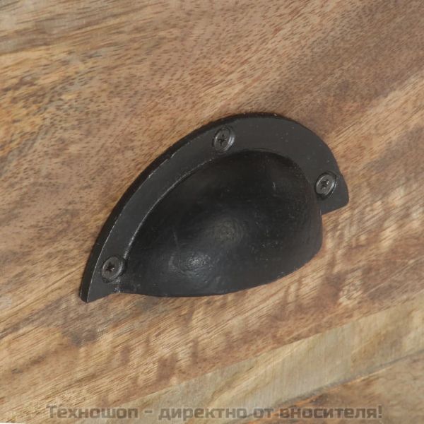 ТВ шкаф, 110x30x50 см, мангово дърво масив