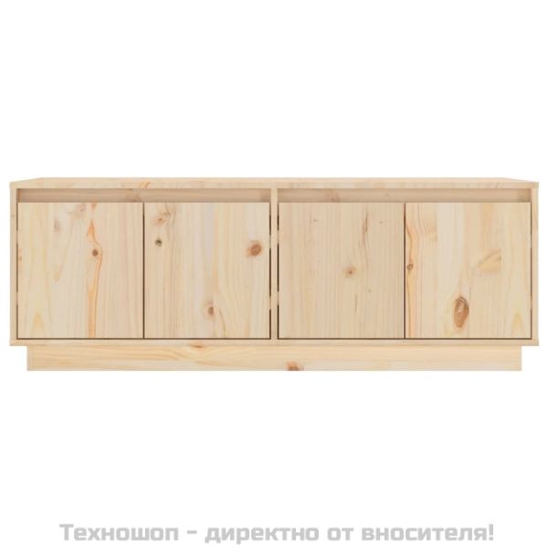 ТВ шкаф, 110x34x40 см, бор масив