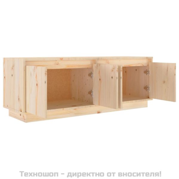 ТВ шкаф, 110x34x40 см, бор масив