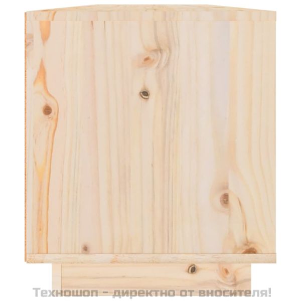 ТВ шкаф, 110x34x40 см, бор масив