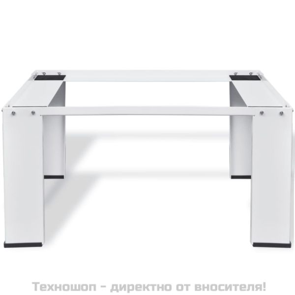 Стойка за пералня, бяла