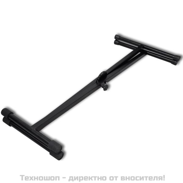 Регулируема стойка за синтезатор с табуретка