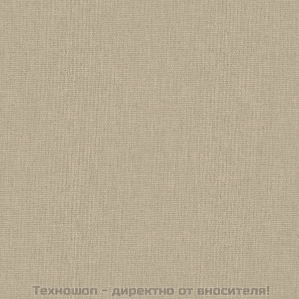 Бебешка кошара с матрак, таупе, ленен плат