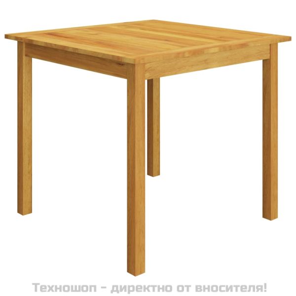 Градински трапезен комплект, 3 части, черен