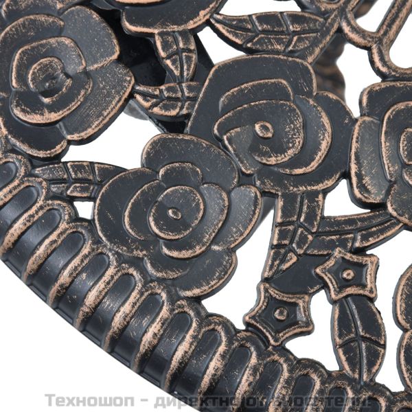 Бистро комплект, 3 части, лят алуминий