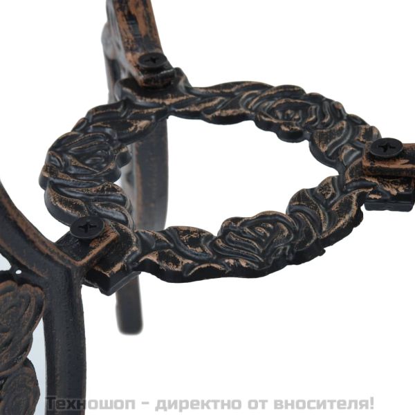 Бистро комплект, 3 части, лят алуминий