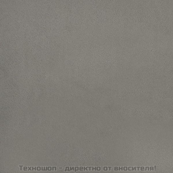 Боксспринг легло с матрак, светлосиво, 200x200 см, кадифе