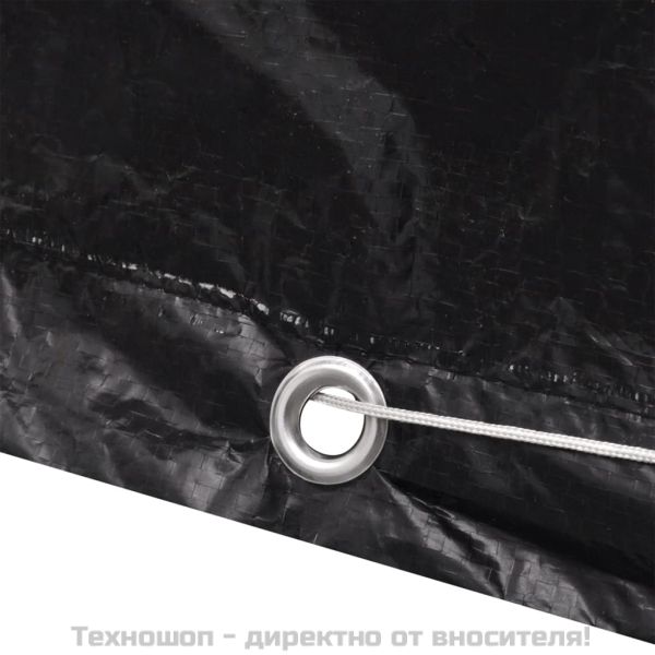 Покривало за градински мебели 8 капси 250x210x90 см