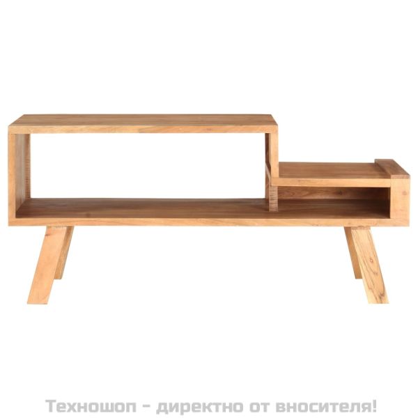 Маса за кафе, 100x50x45 см, акациево дърво масив