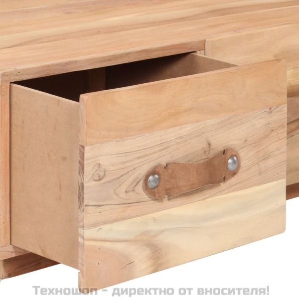 Маса за кафе, 90x50x35 см, регенерирано дърво масив