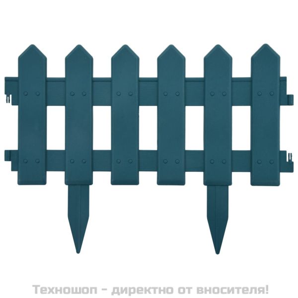 Кантове за тревни площи, 25 бр, зелени, 10 м, PP