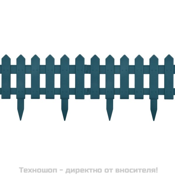 Кантове за тревни площи, 25 бр, зелени, 10 м, PP