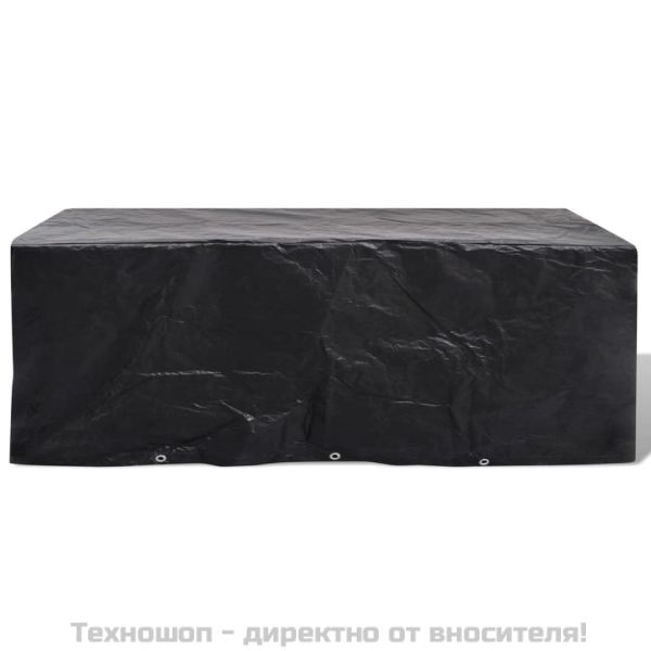 Покривало за градински мебели 8 капси 229 x 113 x 73 см