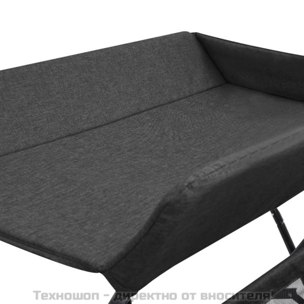 Маса за повиване, антрацит, желязо