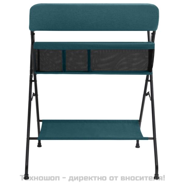 Маса за повиване, зелена, желязо