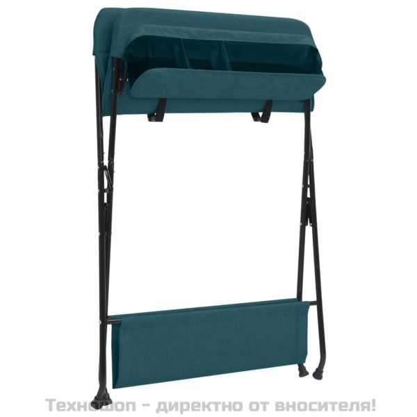 Маса за повиване, зелена, желязо