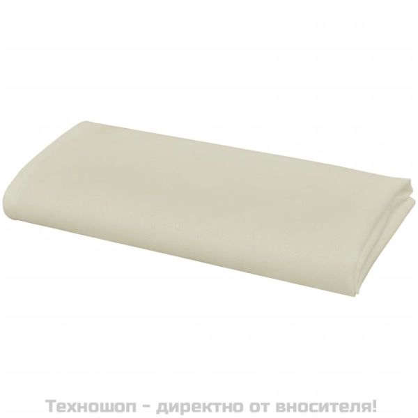 Салфетки от плат, 50 бр., кремави, 50 х 50 см