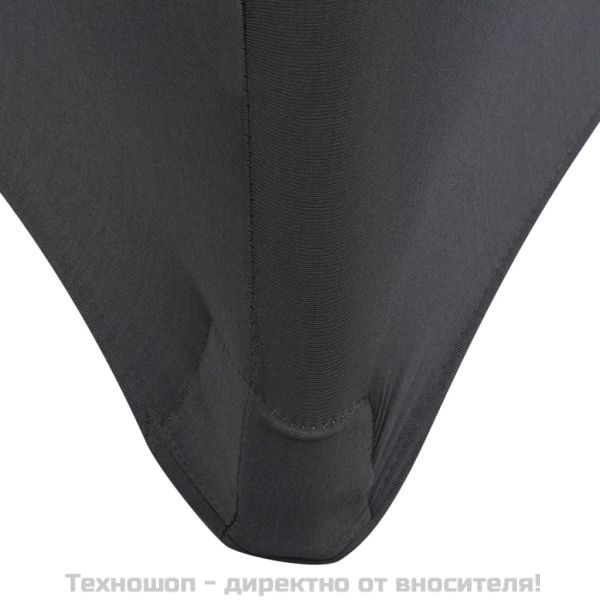 Разтегателен калъф за маса, 2 бр, 183х76х74 см, антрацит